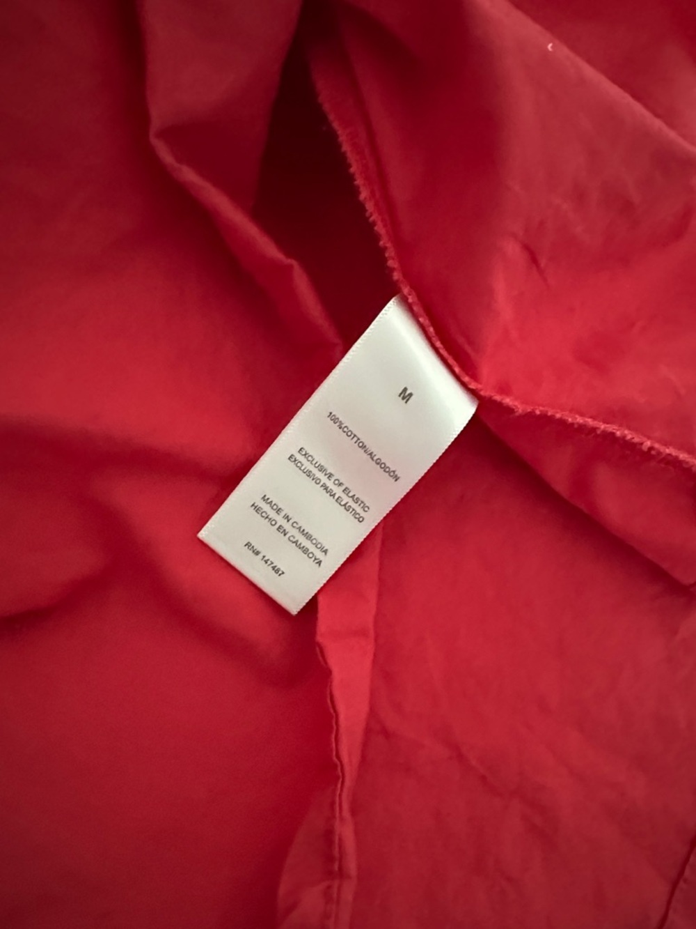 Draper James Orange Puff-Sleeve Square-Neck Dress - Picture 5 of 6
